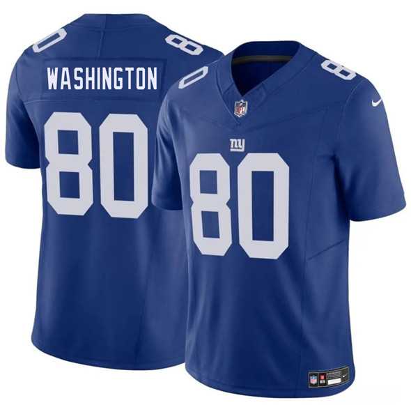 Men & Women & Youth New York Giants #80 Montrell Washington Blue 2025 F.U.S.E. Vapor Untouchable Limited Stitched Jersey,We sell and wholesale Men & Women & Youth New York Giants #80 Montrell Washington Blue 2025 F.U.S.E. Vapor Untouchable Limited Stitched Jersey on line form chian!